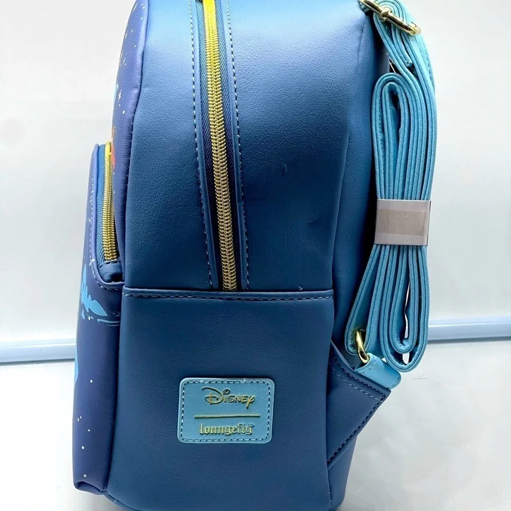 NEW Loungefly Disney Peter Pan Never Land Mini Backpack
